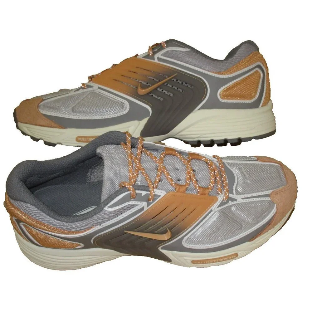 Nike Men's Air Pegasus Wave PRM Running Shoes Grey Copper Moon Sizes NIB